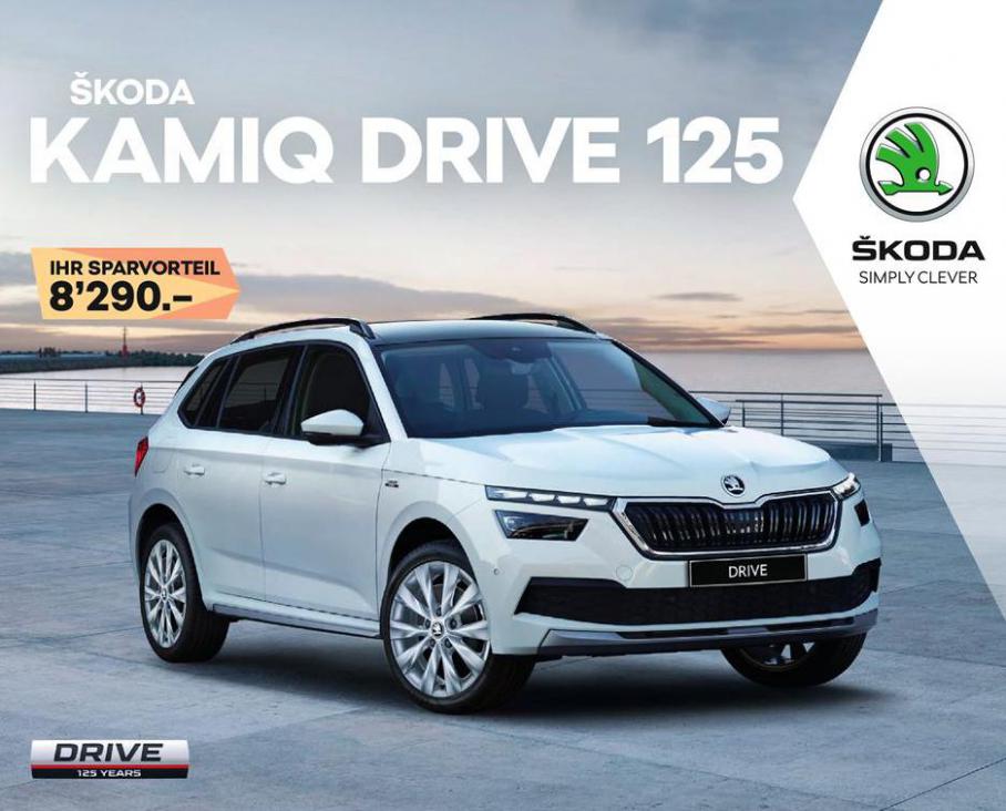 Prospekt Kamiq Drive 125 . Škoda (2021-09-12-2021-09-12)