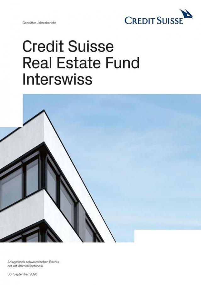 Real Estate Fund Interswiss  . Credit Suisse Bancomat (2021-03-29-2021-03-29)