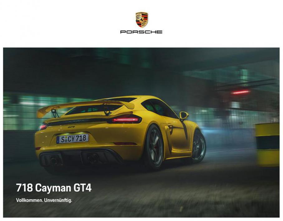 718 Cayman GT4 . Porsche (2021-03-03-2021-03-03)