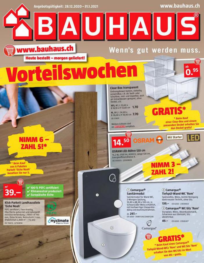Bauhaus Werbebeilage Januar 2021 . Bauhaus (2021-01-31-2021-01-31)