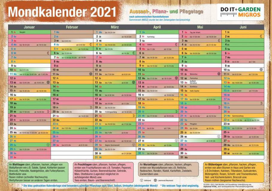 Mondkalender 2021 . Do it + Garden (2021-12-31-2021-12-31)