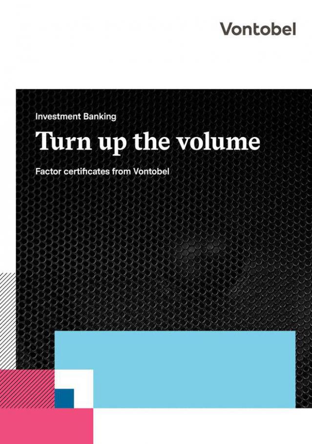 Turn up the volume . Vontobel (2021-03-03-2021-03-03)