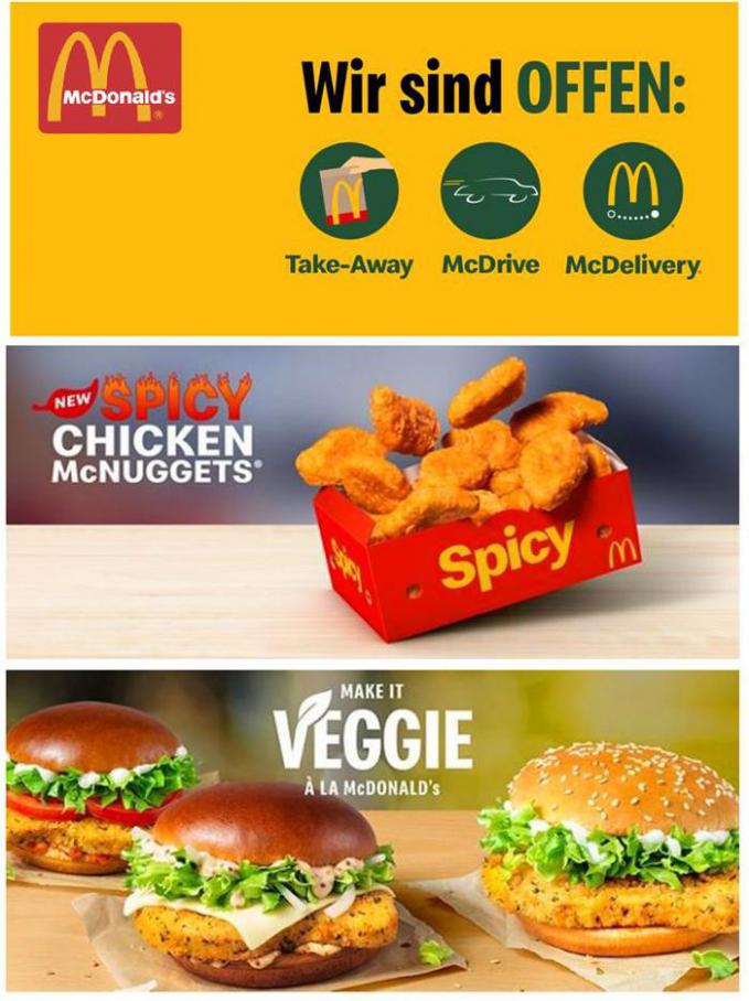 Aktuelle Aktionen . McDonald's (2021-03-08-2021-03-08)