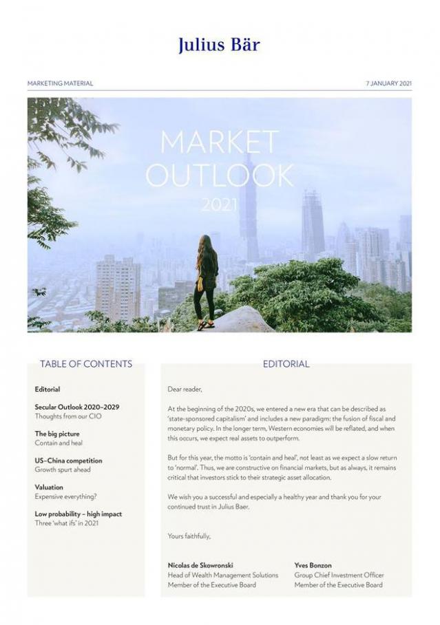 Market Outlook 2021 . Julius Bär (2021-05-05-2021-05-05)