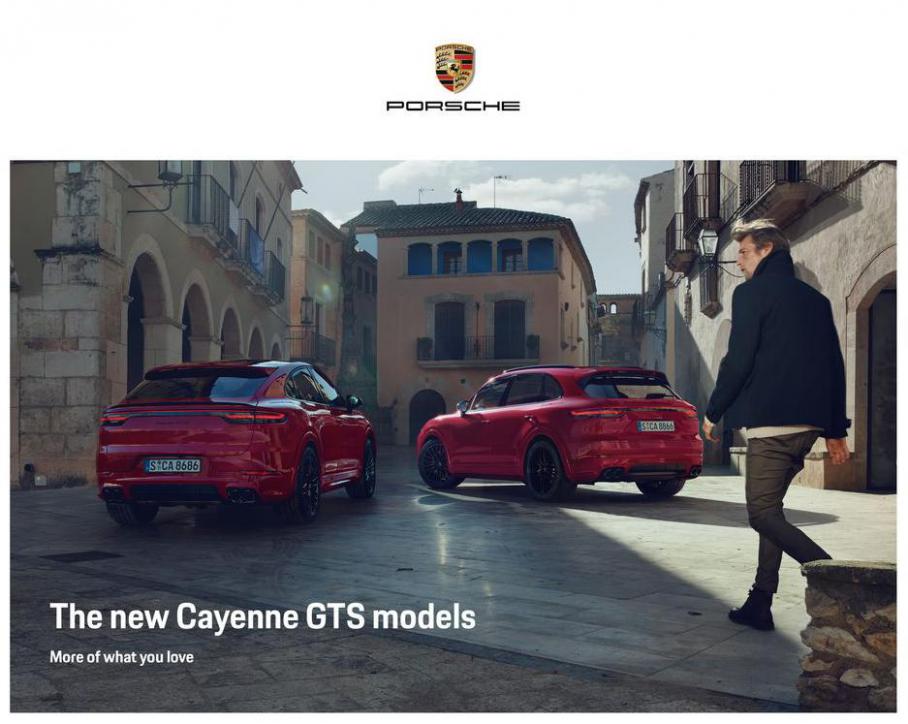 The new Cayenne GTS models . Porsche (2021-06-21-2021-06-21)