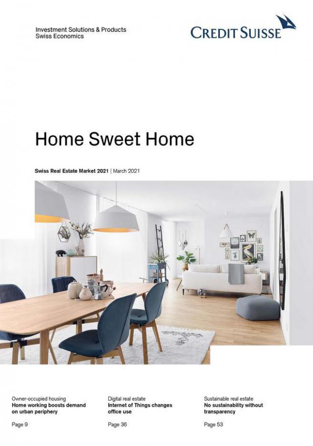 Home Sweet Home  . Credit Suisse Bancomat (2021-06-04-2021-06-04)