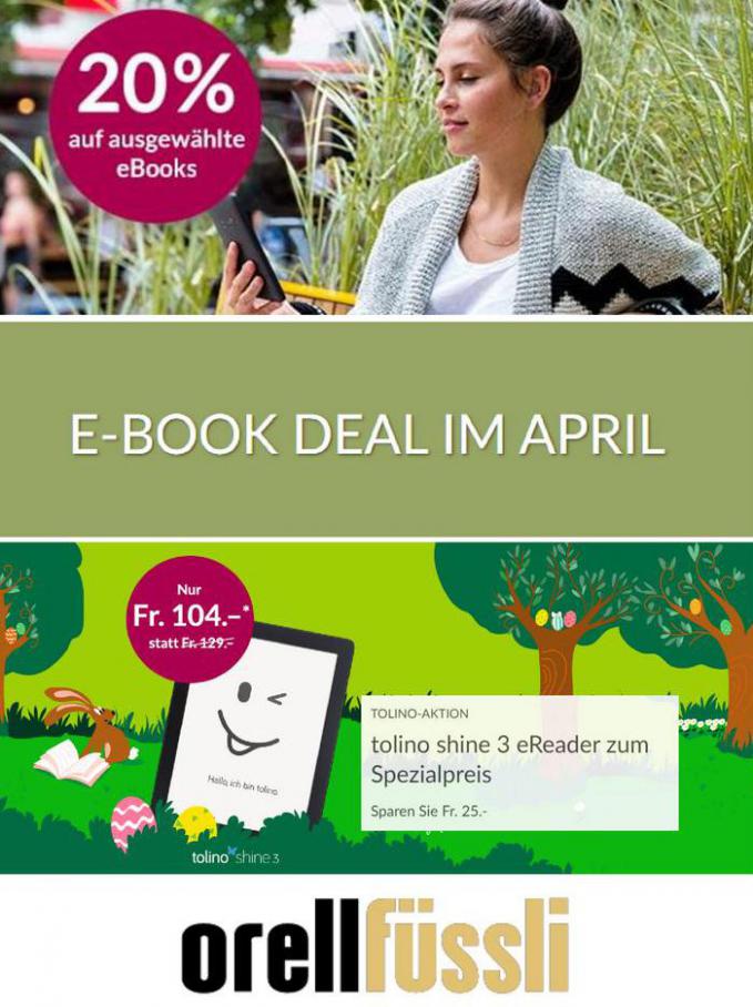 E-Book Deal im April . Orell Füssli (2021-05-02-2021-05-02)