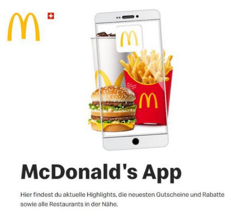 Aktuelle Aktionen . McDonald's (2021-04-13-2021-04-13)