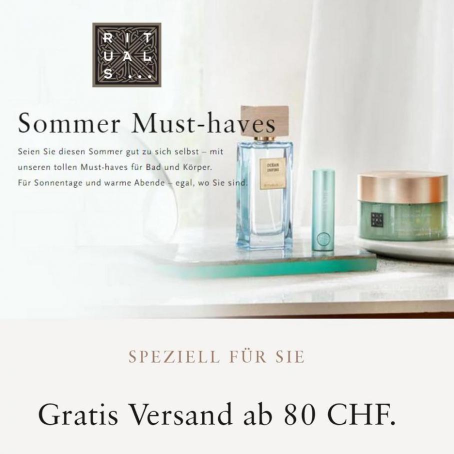 Sommer Must Haves. Rituals (2021-08-31-2021-08-31)