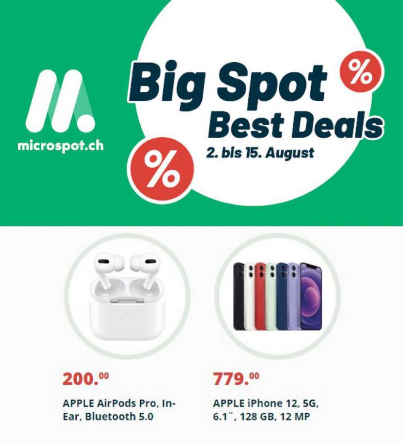 Big Spot. Microspot (2021-08-15-2021-08-15)