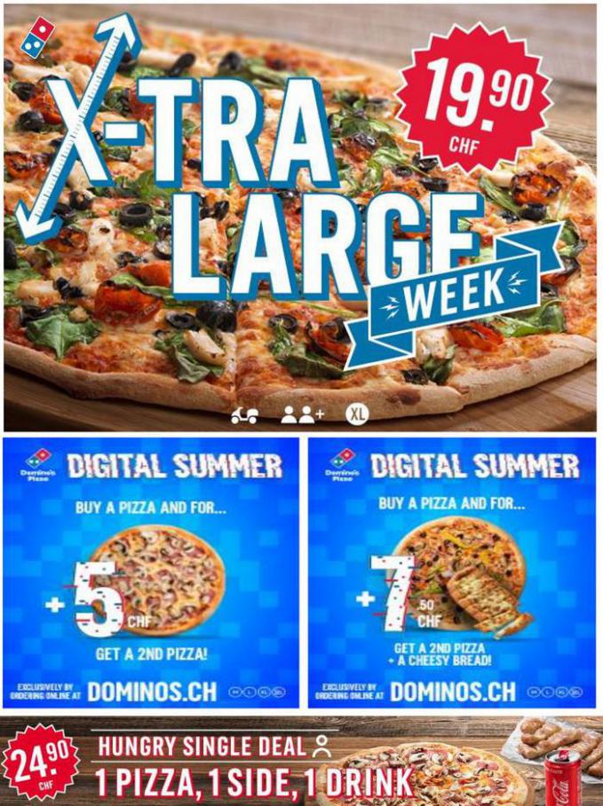 X-tra Large Week. Domino's Pizza (2021-08-15-2021-08-15)