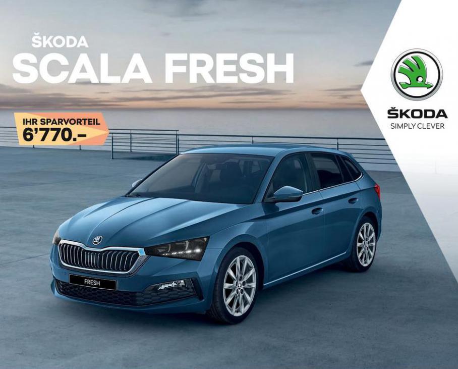 Prospekt SCALA Fresh. Škoda (2022-01-31-2022-01-31)
