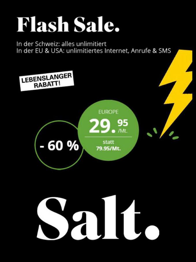 Flash Sale.. Salt (2021-09-19-2021-09-19)