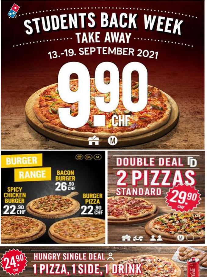 Students Back Week. Domino's Pizza (2021-09-19-2021-09-19)
