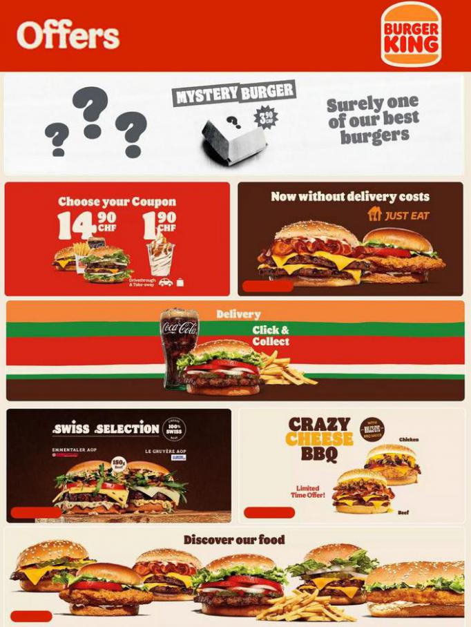 Aktuelle Aktionen. Burger King (2021-10-25-2021-10-25)