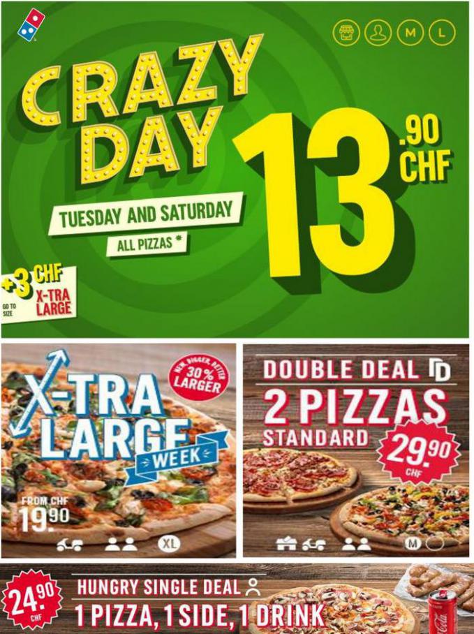 Crazy Day. Domino's Pizza (2021-10-24-2021-10-24)