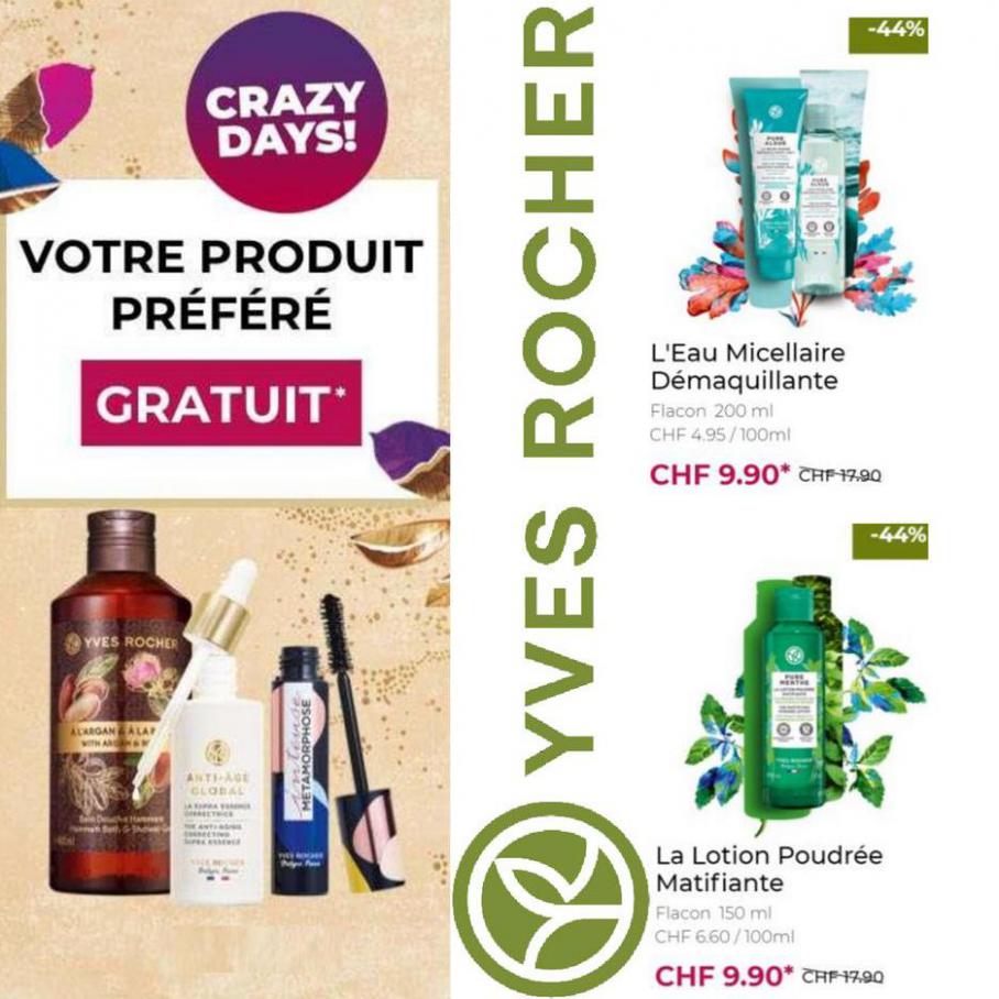 Crazy Days. Yves Rocher (2021-11-02-2021-11-02)