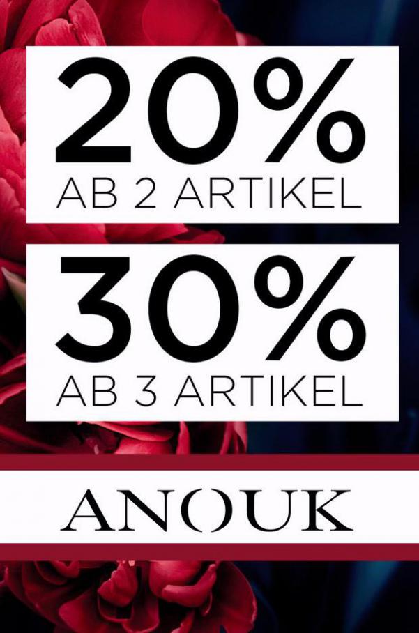 20-30% Rabatt. Anouk (2021-10-14-2021-10-14)
