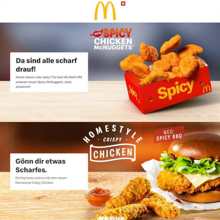 Aktuelle Aktionen. McDonald's (2021-11-10-2021-11-10)