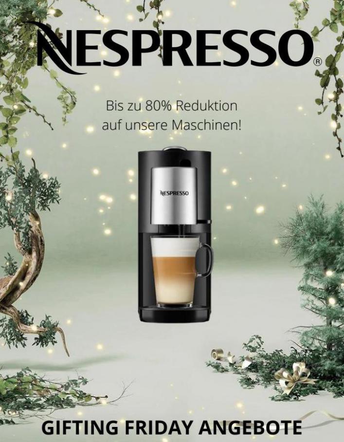 Bis zu 80% Reduktion auf unsere Maschinen!. Nespresso (2021-11-25-2021-11-25)