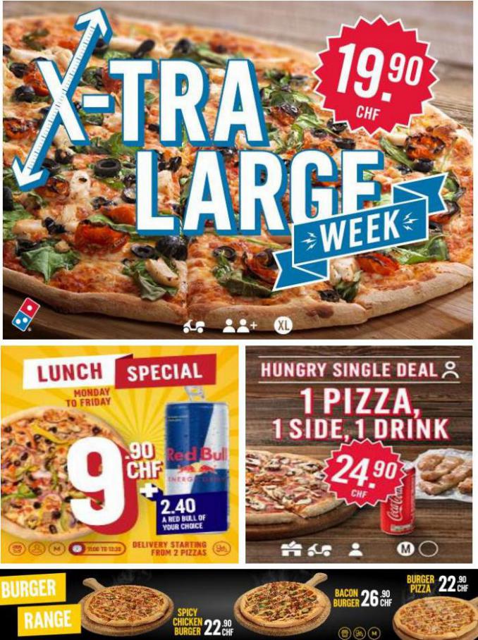 X-Tra Large Week. Domino's Pizza (2021-11-21-2021-11-21)