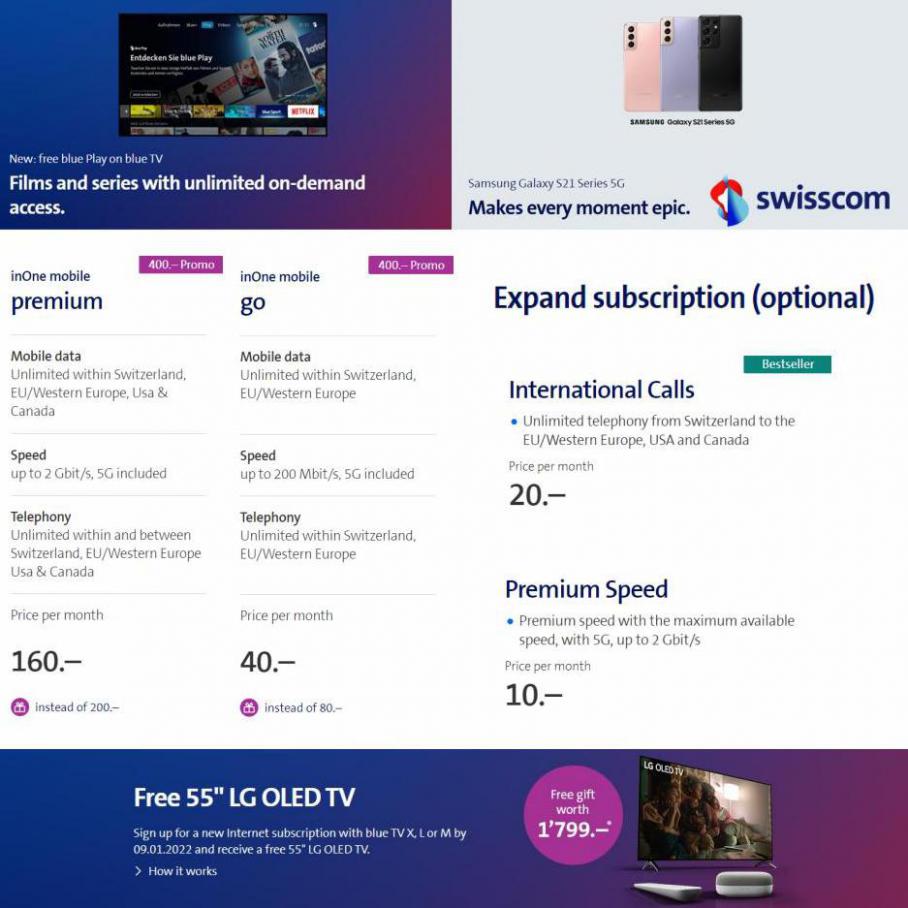 Swisscom Offers & Promotions. Swisscom (2021-12-15-2021-12-15)