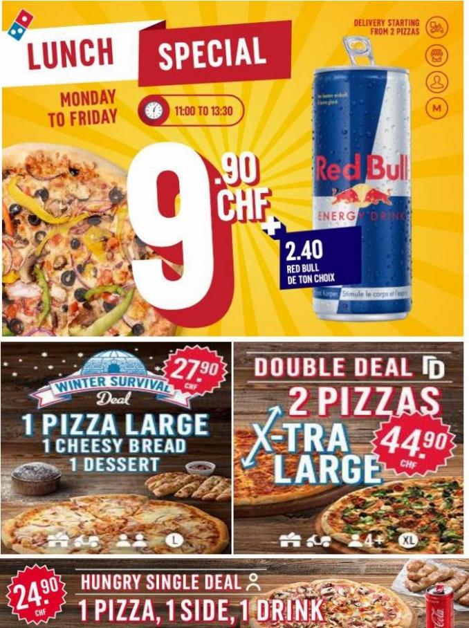 Lunch Special. Domino's Pizza (2021-12-12-2021-12-12)