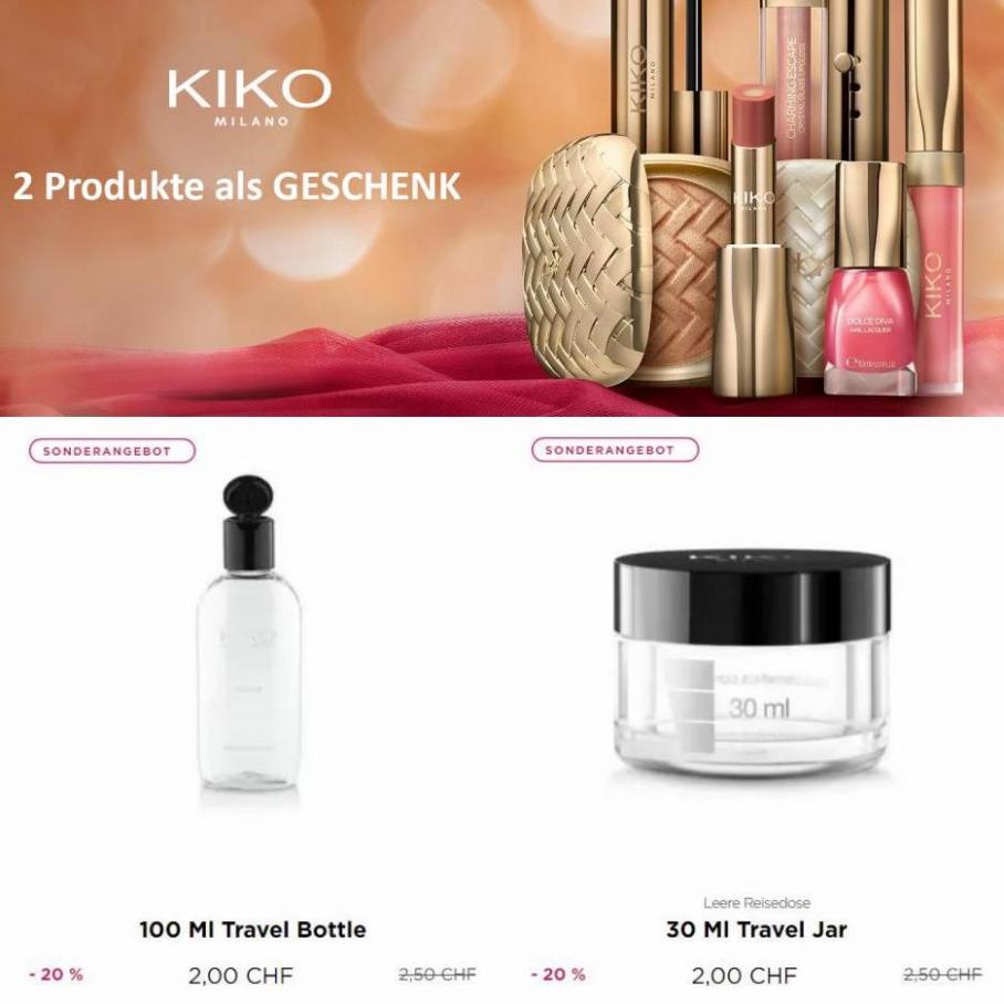 2 Produkte als Geschenk. Kiko Milano (2021-12-20-2021-12-20)