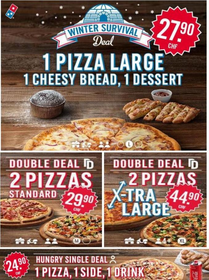 Winter Survival Deal. Domino's Pizza (2021-12-09-2021-12-09)