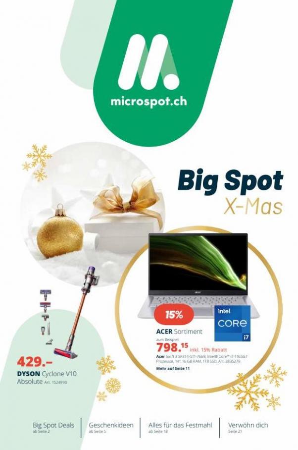Big Spot X-Mas. Microspot (2021-12-19-2021-12-19)