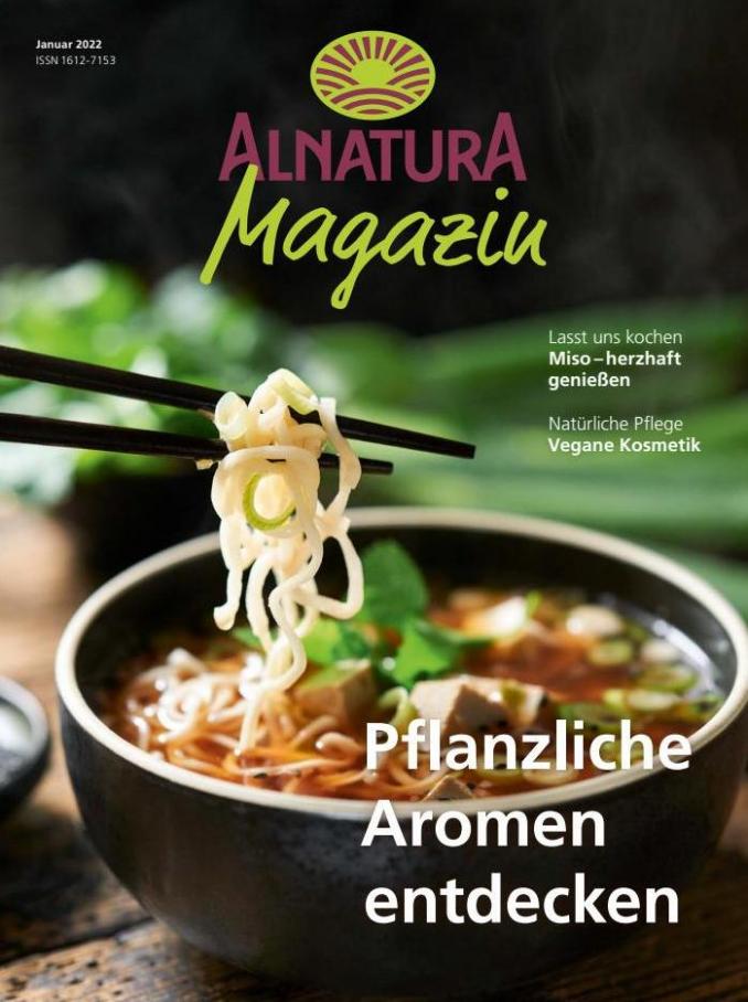 Alnatura Magazin Januar 2022. Alnatura (2022-01-31-2022-01-31)