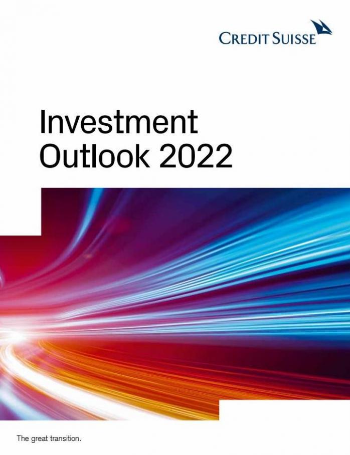 Investment Outlook 2022. Credit Suisse Bancomat (2022-03-17-2022-03-17)
