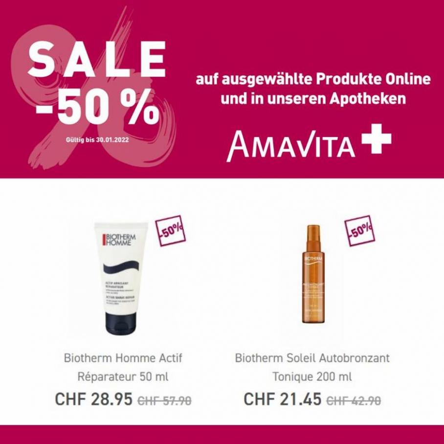 Sale -50%. Amavita (2022-01-30-2022-01-30)