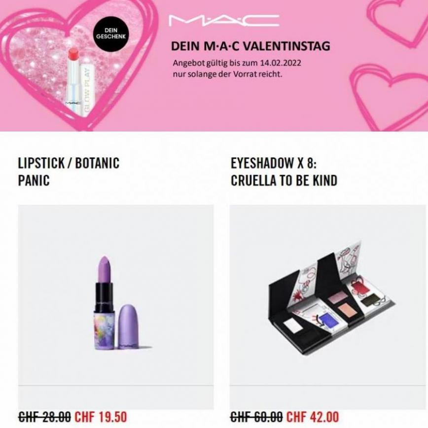 Valentinstag. MAC Cosmetics (2022-02-14-2022-02-14)