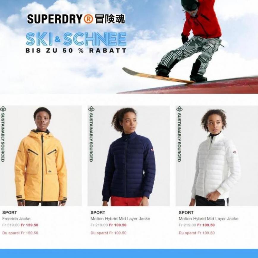 Ski & Schnee bis zu 50% Rabatt. Superdry (2022-03-20-2022-03-20)