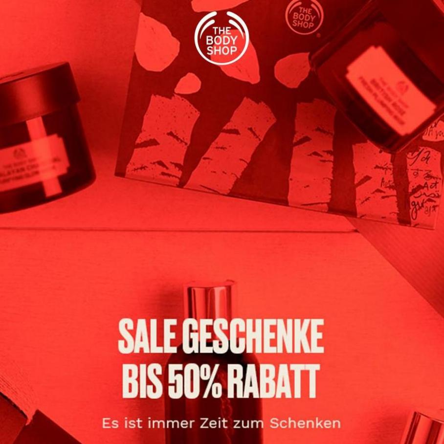 Sale Geschenke bis -50% Rabatt. The Body Shop (2022-02-16-2022-02-16)