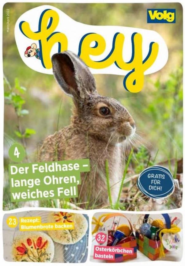 Kindermagazin «hey» März/April 2022. Volg (2022-04-30-2022-04-30)