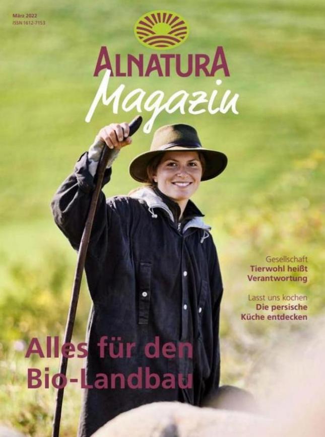 Alnatura Magazin März 2022. Alnatura (2022-03-31-2022-03-31)