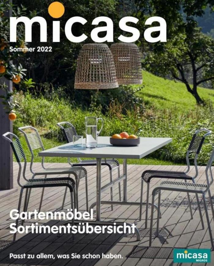 Prospekt Sommer 2022. Micasa (2022-08-31-2022-08-31)