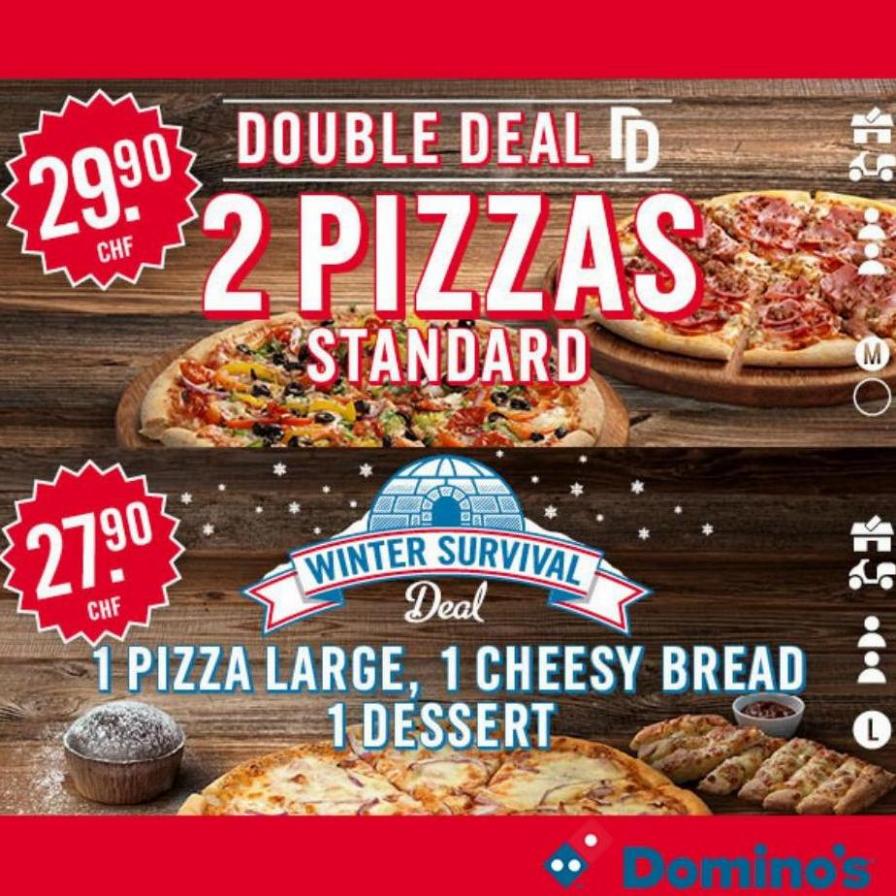 Double deal. Domino's Pizza (2022-03-17-2022-03-17)