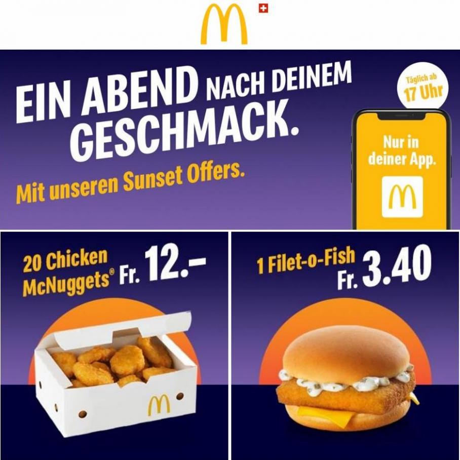 Sunset Offers. McDonald's (2022-05-30-2022-05-30)