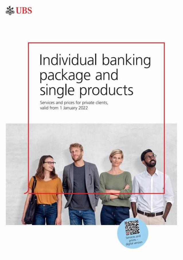 Individual banking package and single products. UBS (2022-07-06-2022-07-06)