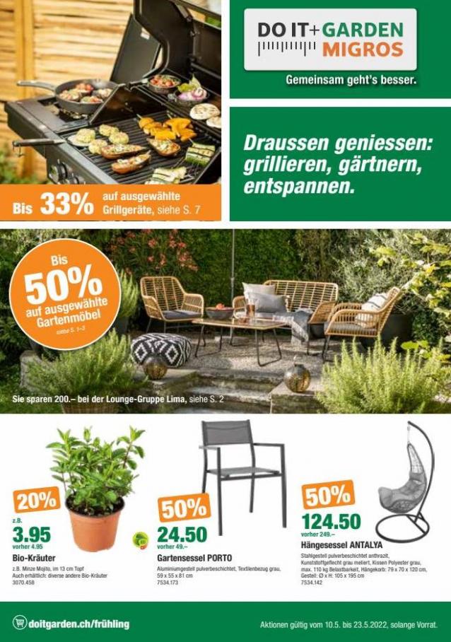 Draussen geniessen grillieren, gärtnern, entspannen.. Do it + Garden (2022-05-23-2022-05-23)