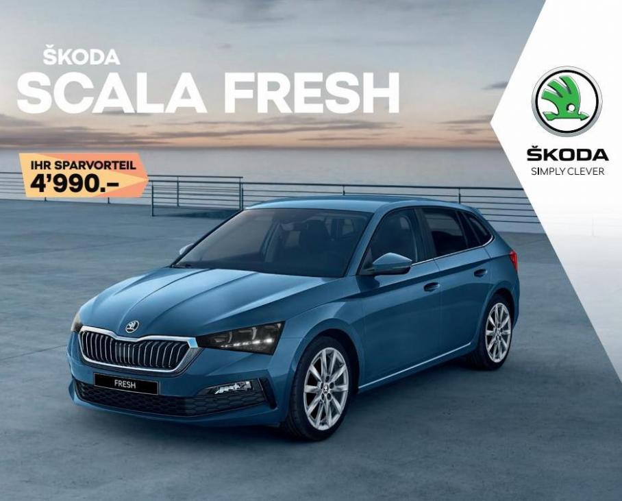 Prospekt SCALA Fresh. Škoda (2023-02-28-2023-02-28)
