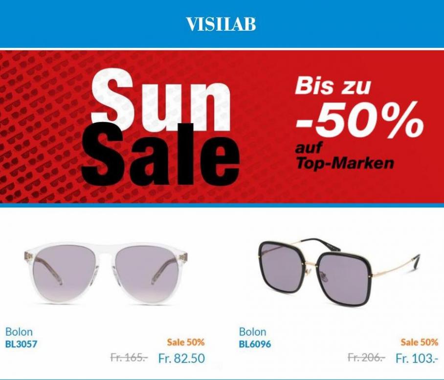 Sun Sale bis zu -50% auf Top-Marken. Visilab (2022-07-27-2022-07-27)