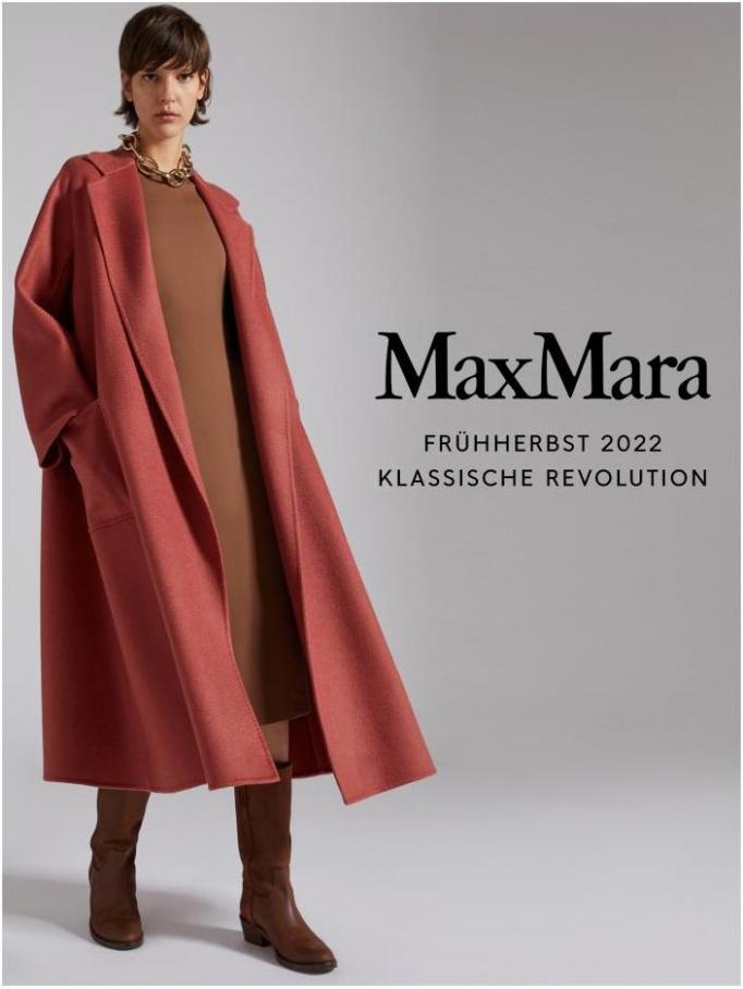 Frühherbst 2022 - Klassische Revolution. Max Mara (2022-10-03-2022-10-03)