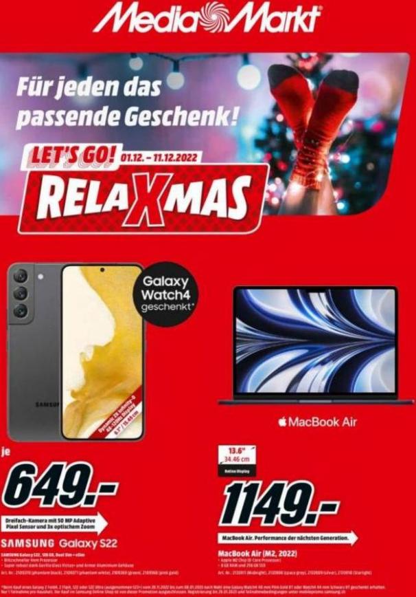 Relaxmas. Media Markt (2022-12-11-2022-12-11)