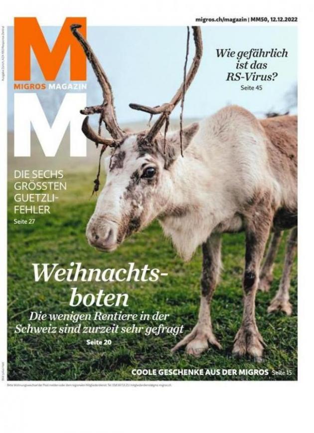MigrosMagazine. Migros (2022-12-18-2022-12-18)