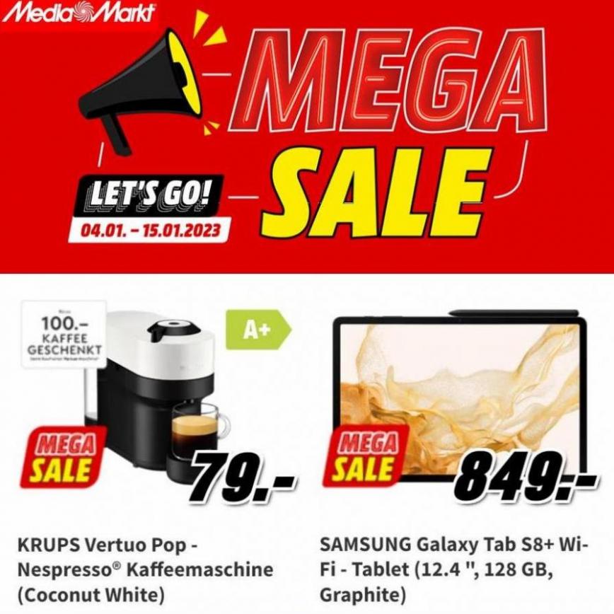 Mega Sale. Media Markt (2023-01-15-2023-01-15)