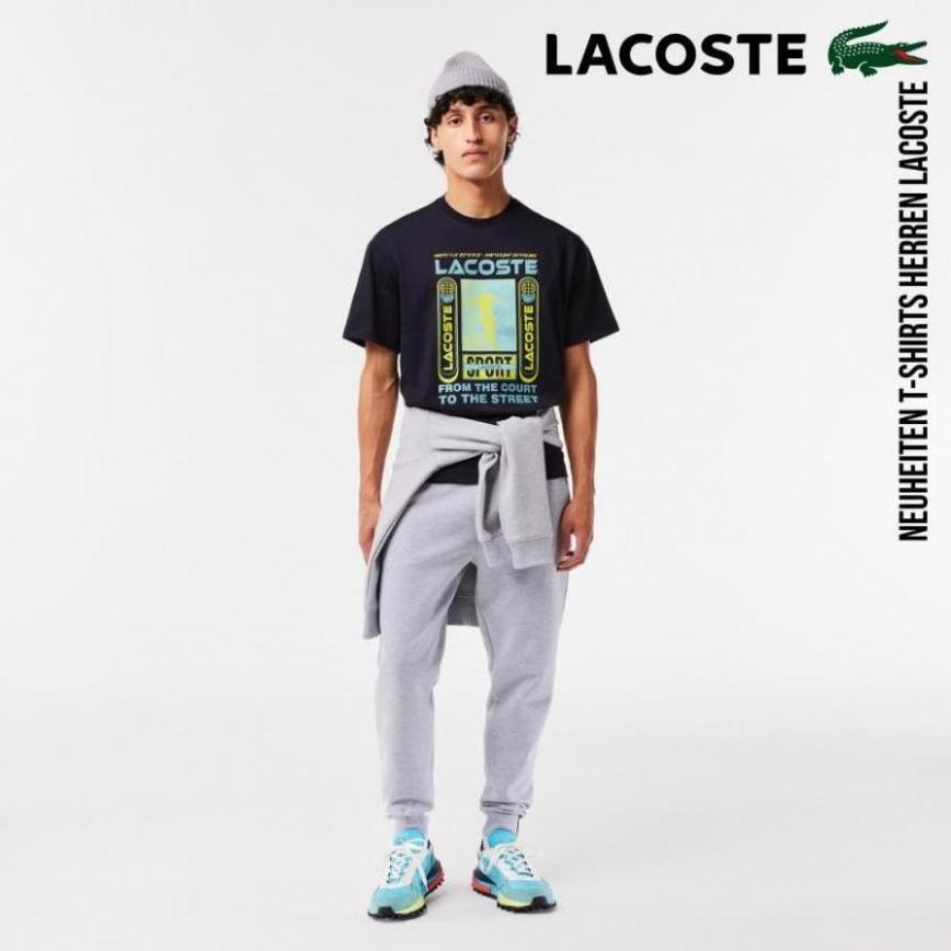 Neuheiten T-Shirts Herren Lacoste. Lacoste (2023-12-01-2023-12-01)